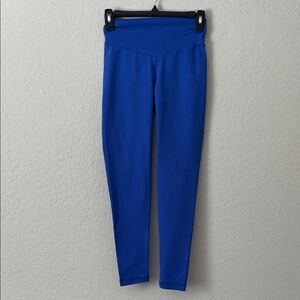 Like New! CLS High Waist Scrunch Butt Leggings Royal Blue in Size S